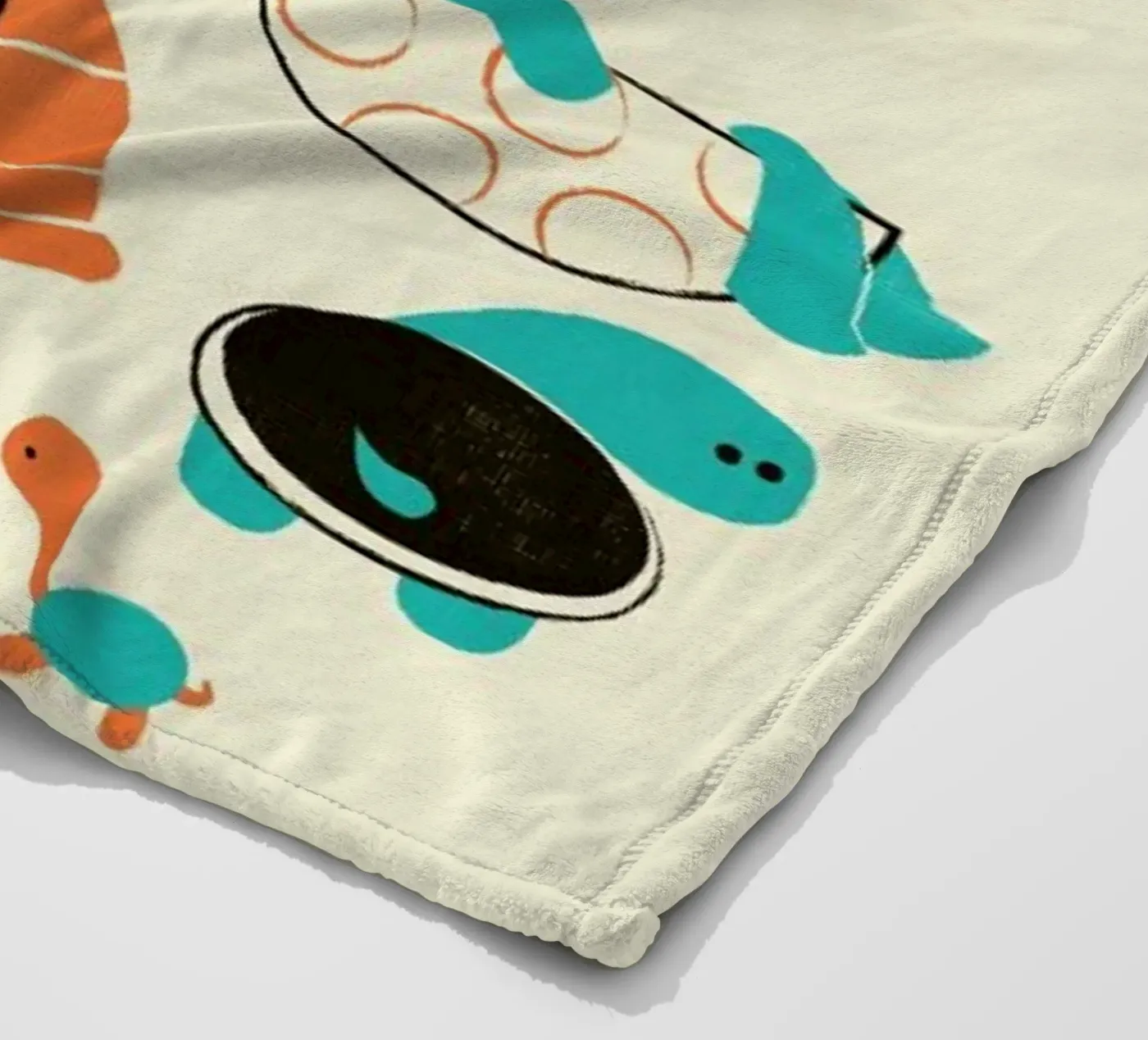Turtles Fleecedecke von Jay Fleck