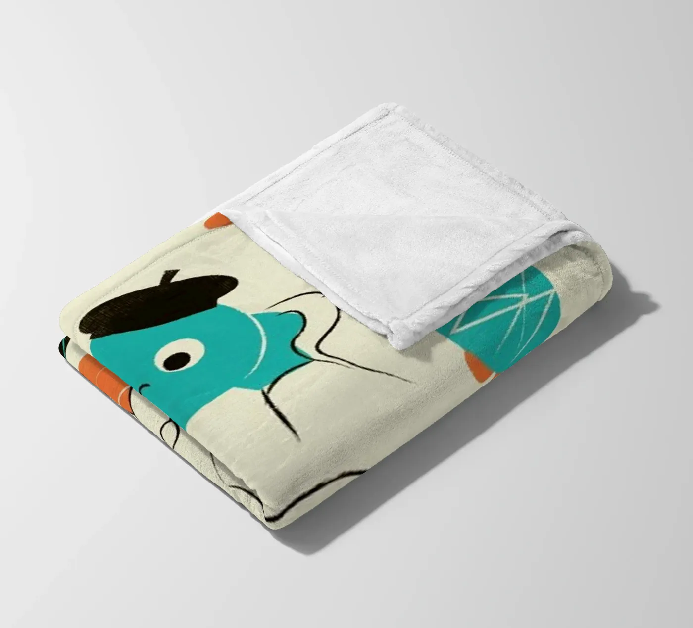 Turtles Fleecedecke von Jay Fleck