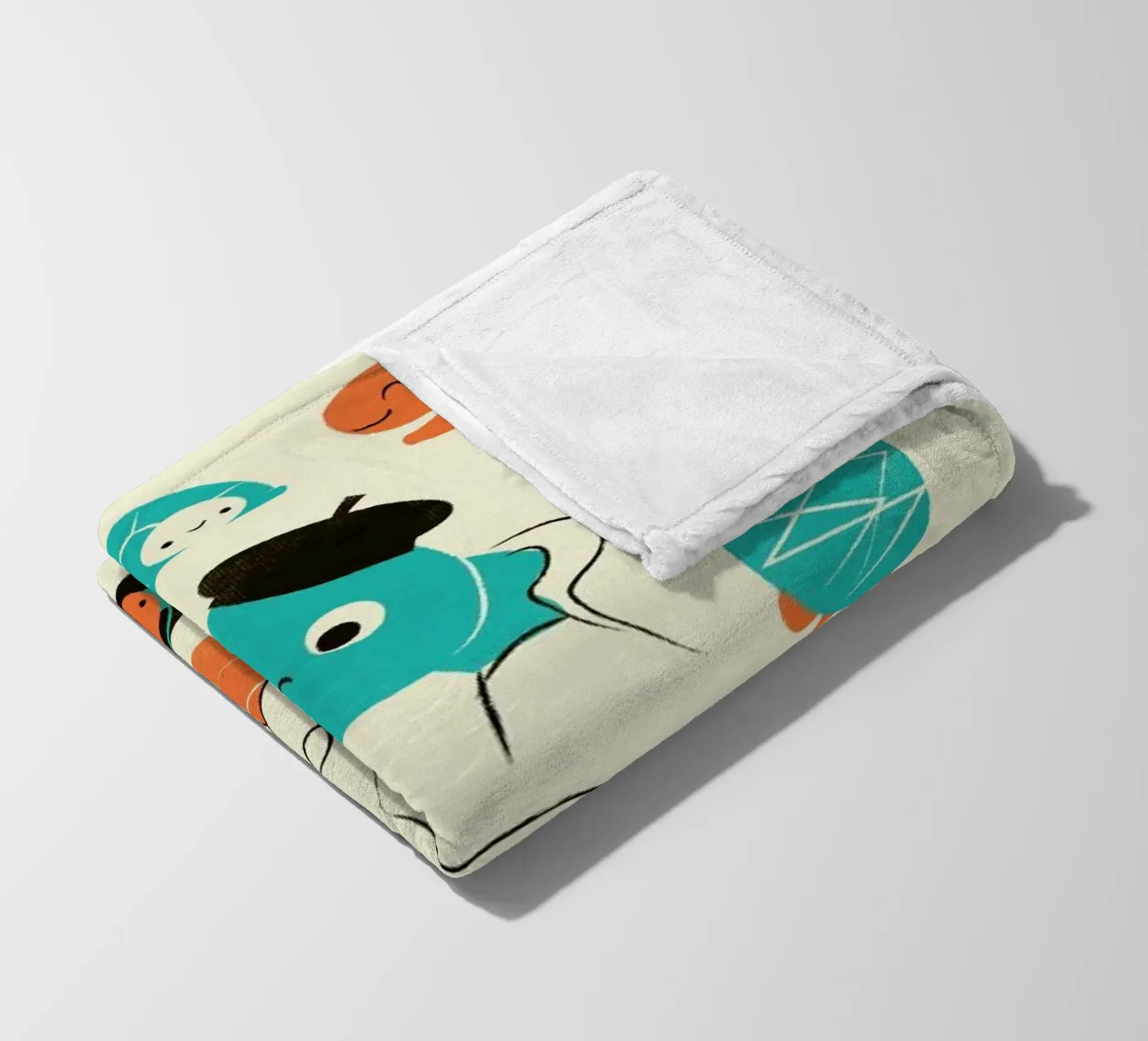 Turtles Fleecedecke von Jay Fleck