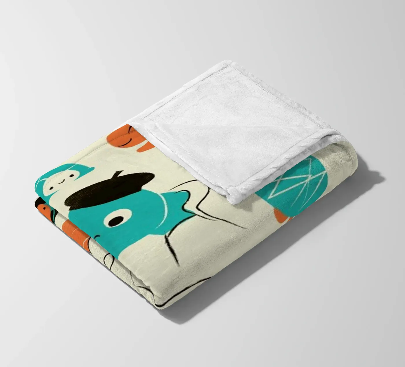 Turtles Fleecedecke von Jay Fleck