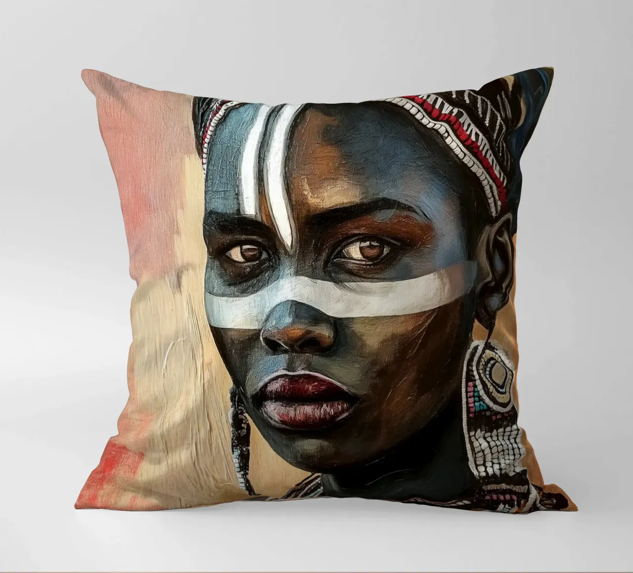 Bellezza africana cuscino da Carinaprint