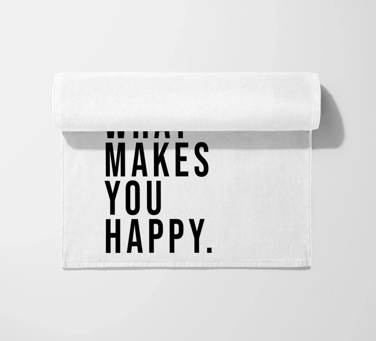 Do more of what makes you happy. telo mare da WORD & WONDER
