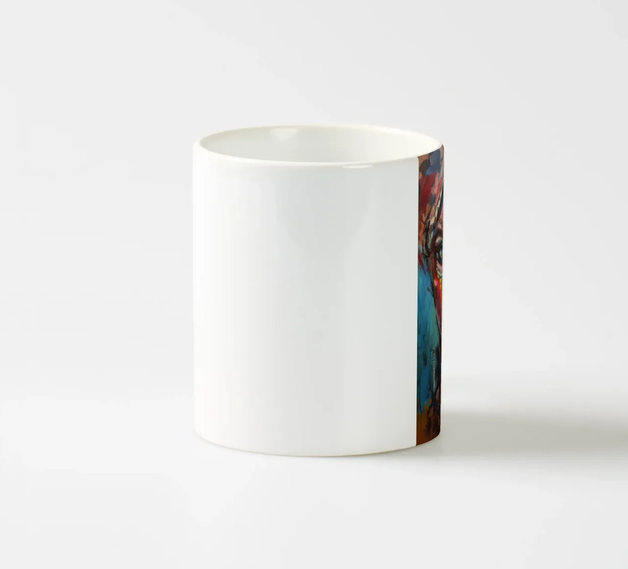 Donna colorata del deserto tazza in ceramica da Carinaprint