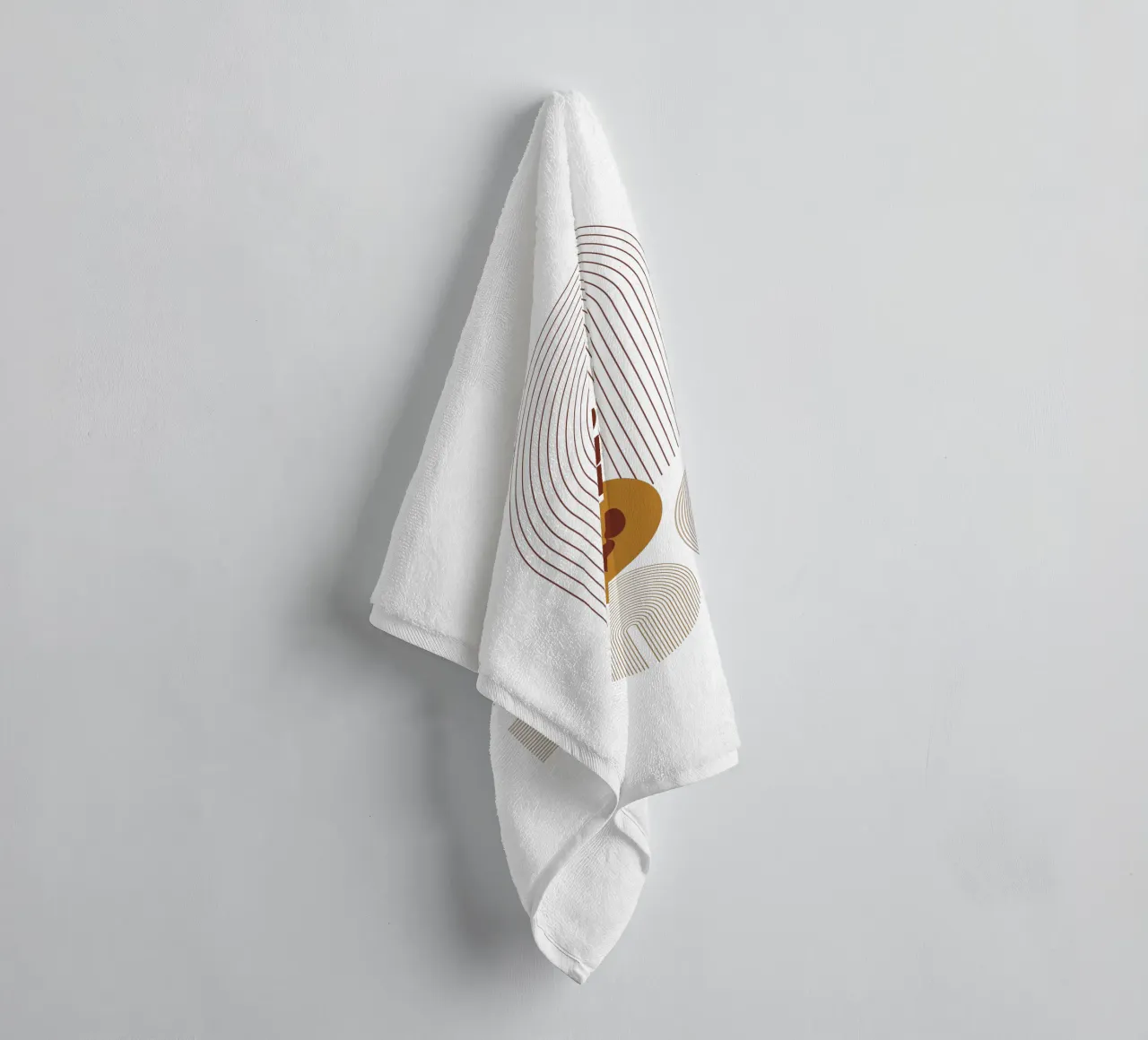 Estetica moderna minimalista e semplice asciugamano da bagno da YSV MINIMALIST