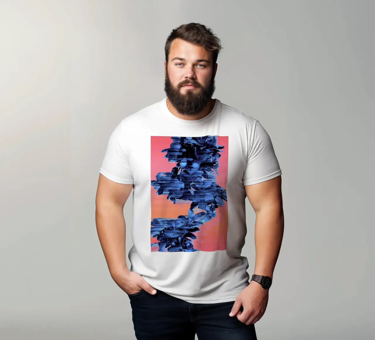 Velocious Blue Little Tree t-shirt da Adam Priester