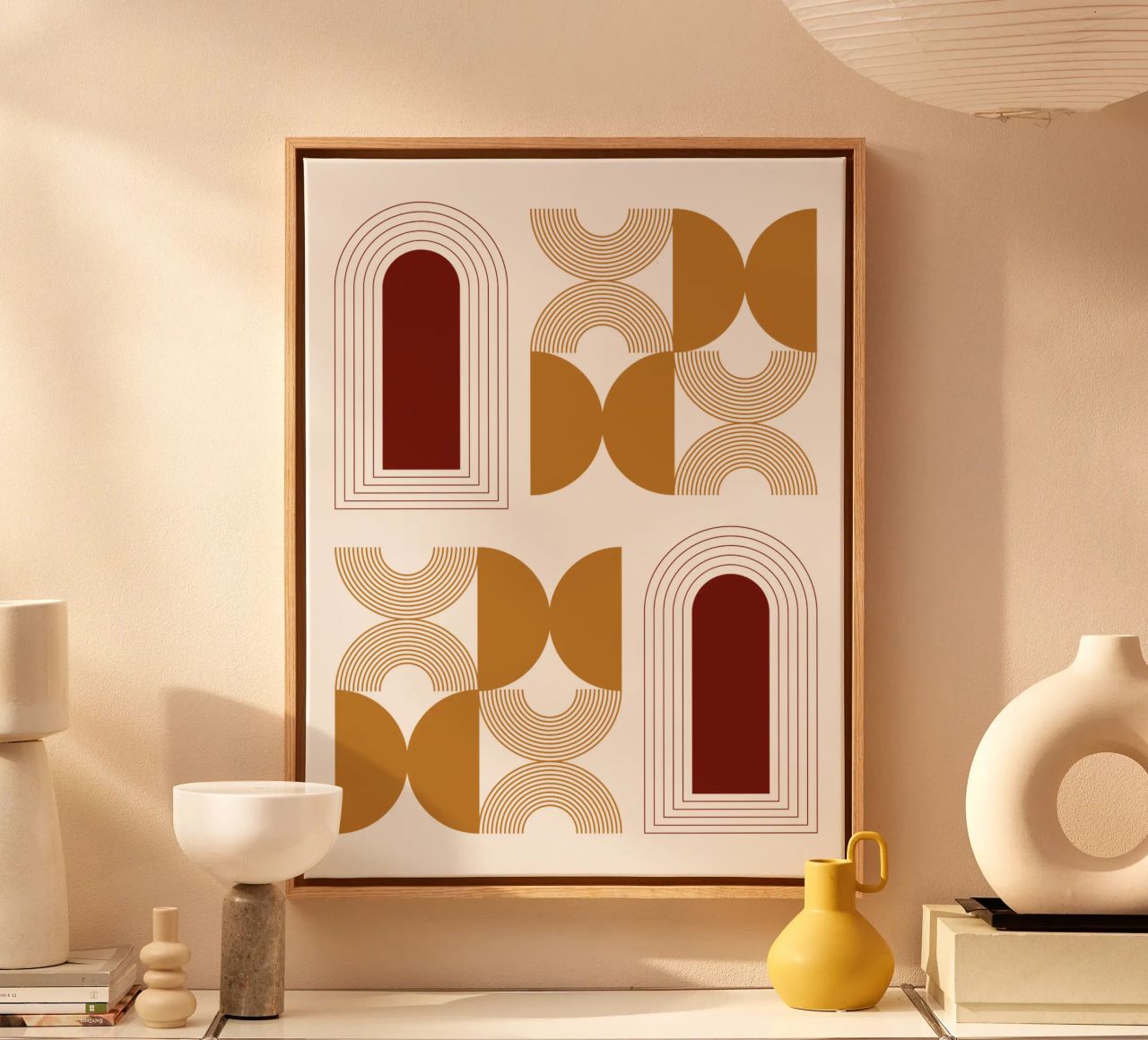 Modern Minimalist Simple Aesthetic canvas by YSV MINIMALIST