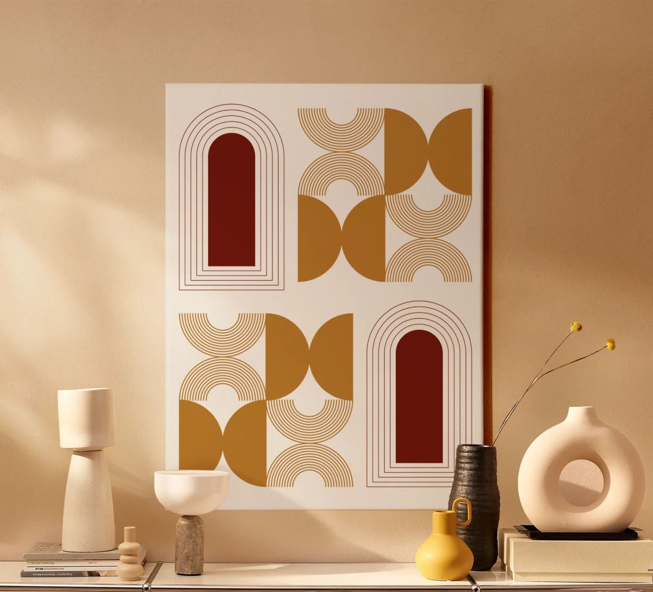 Modern Minimalist Simple Aesthetic canvas by YSV MINIMALIST