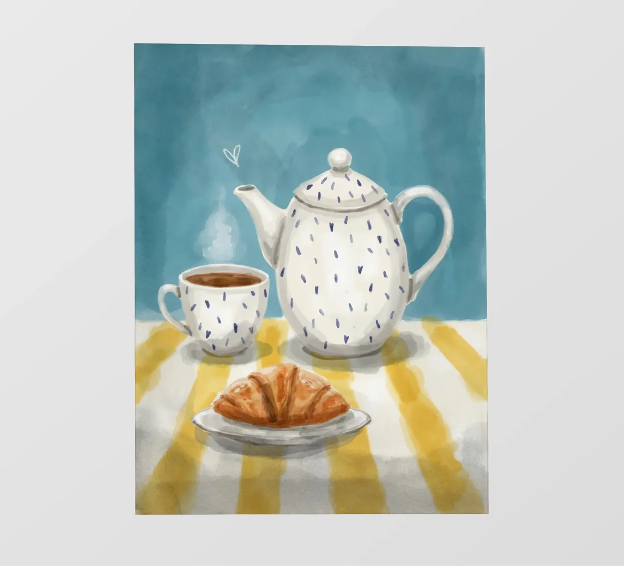 Colazione pellicola backlit da Indigo Rain