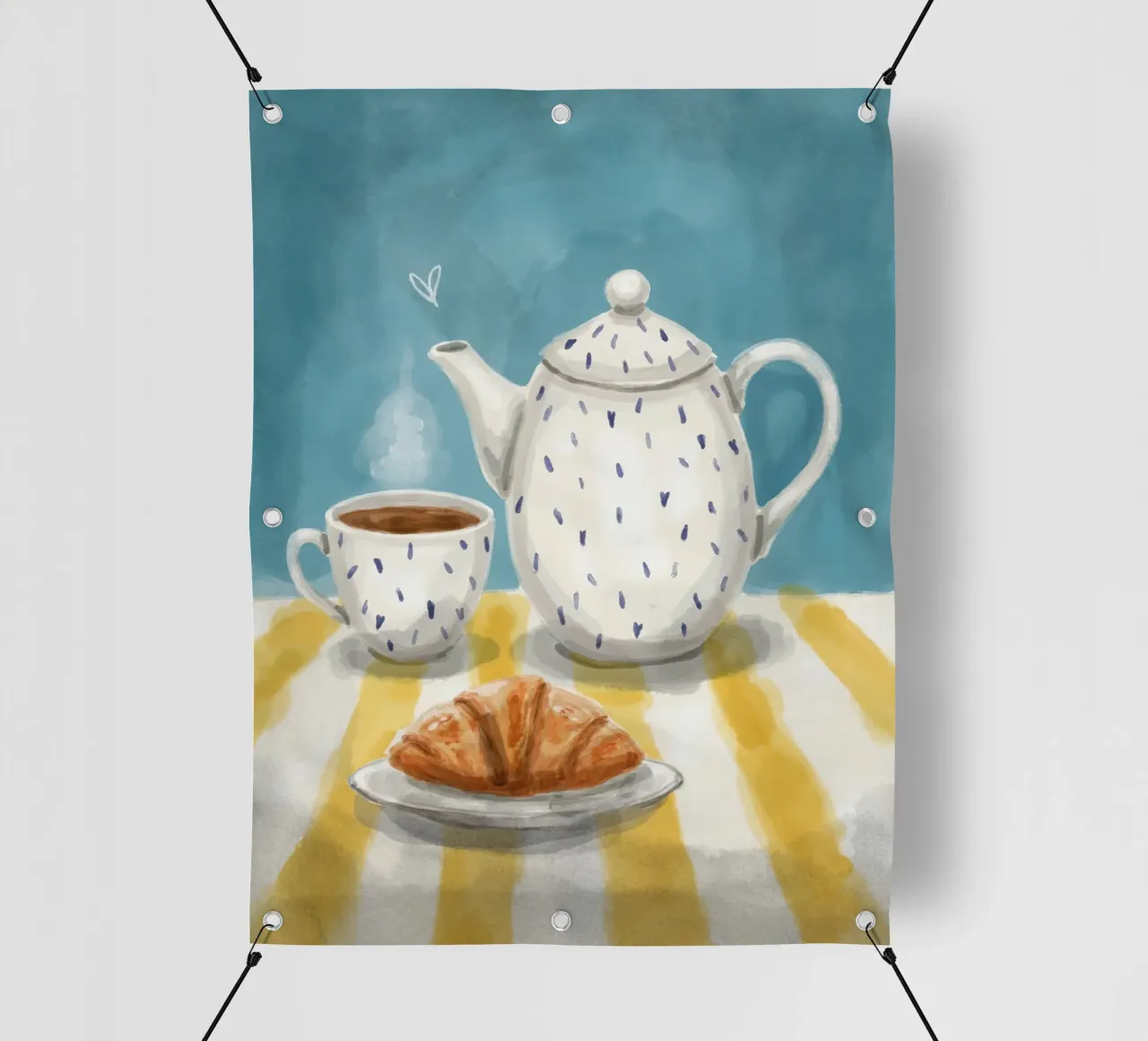 Colazione telo in pvc da Indigo Rain
