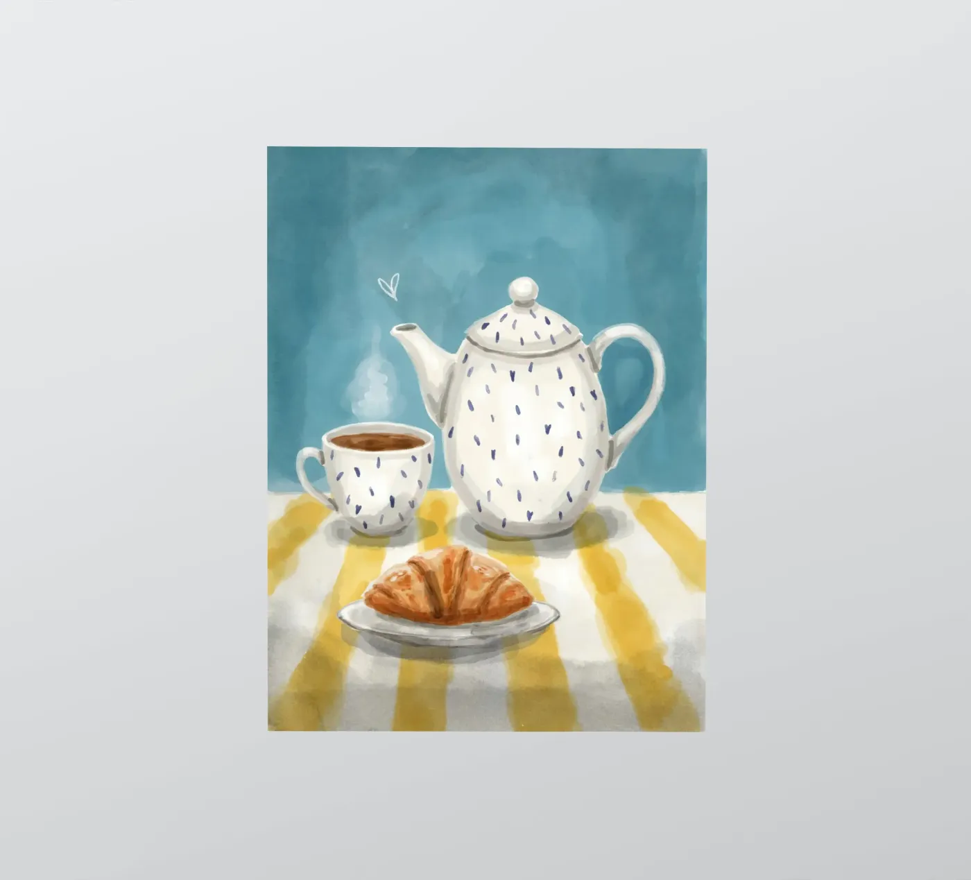 Breakfast sticker van Indigo Rain