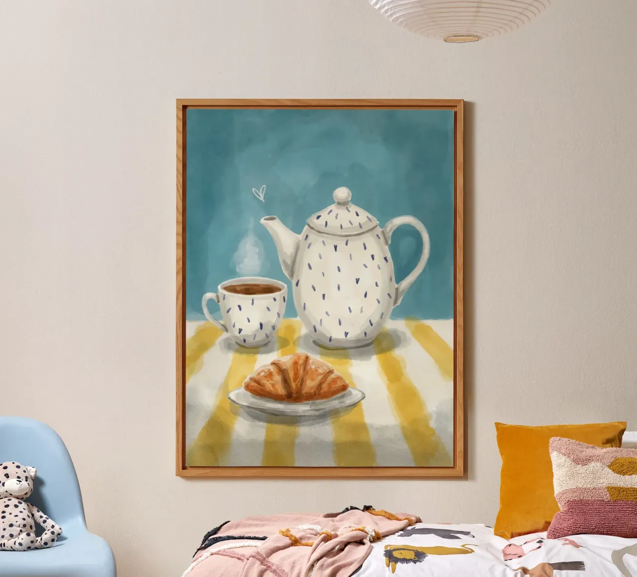 Breakfast forex plate by Indigo Rain