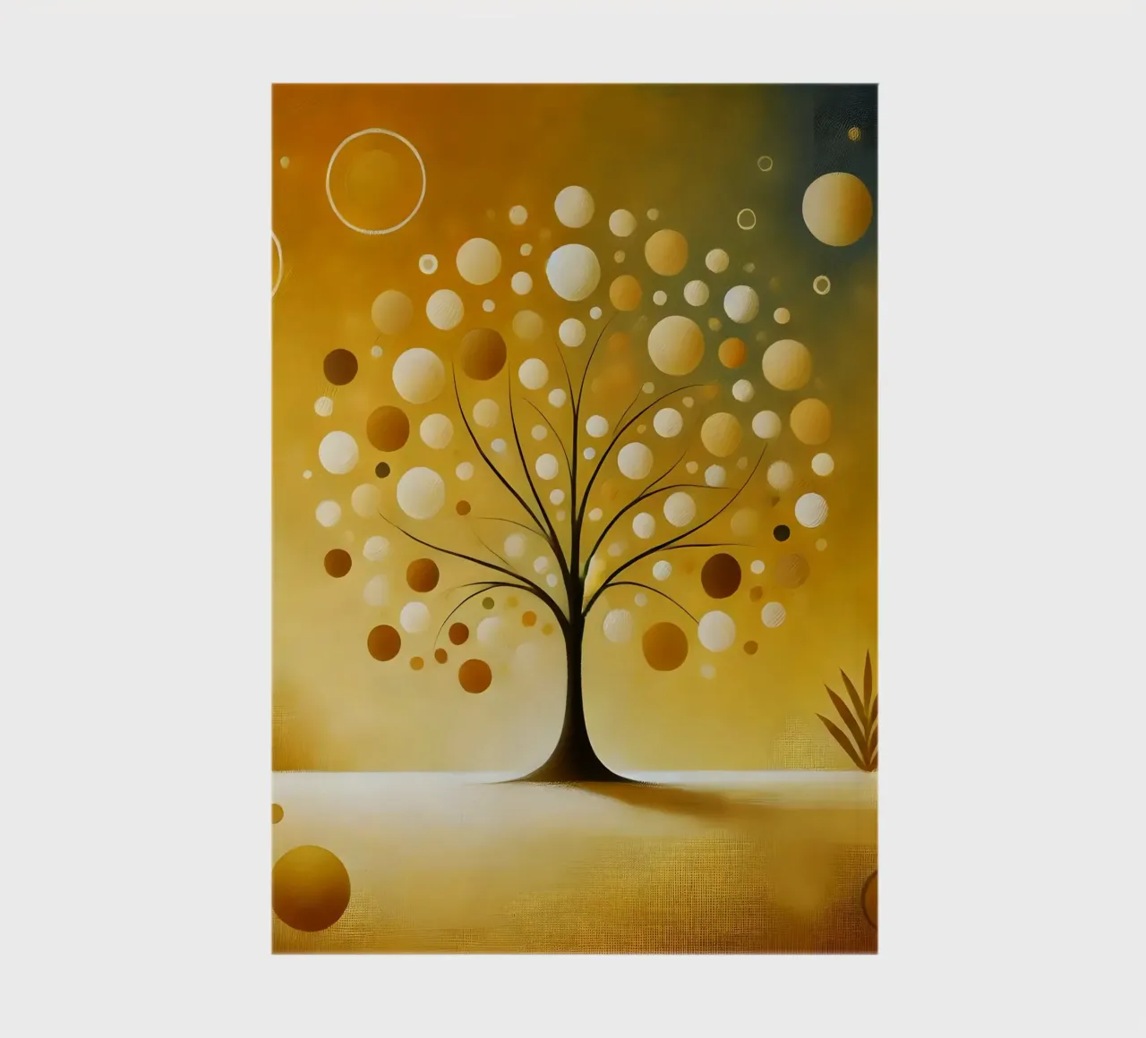 Tree yellow notebook by spiritual