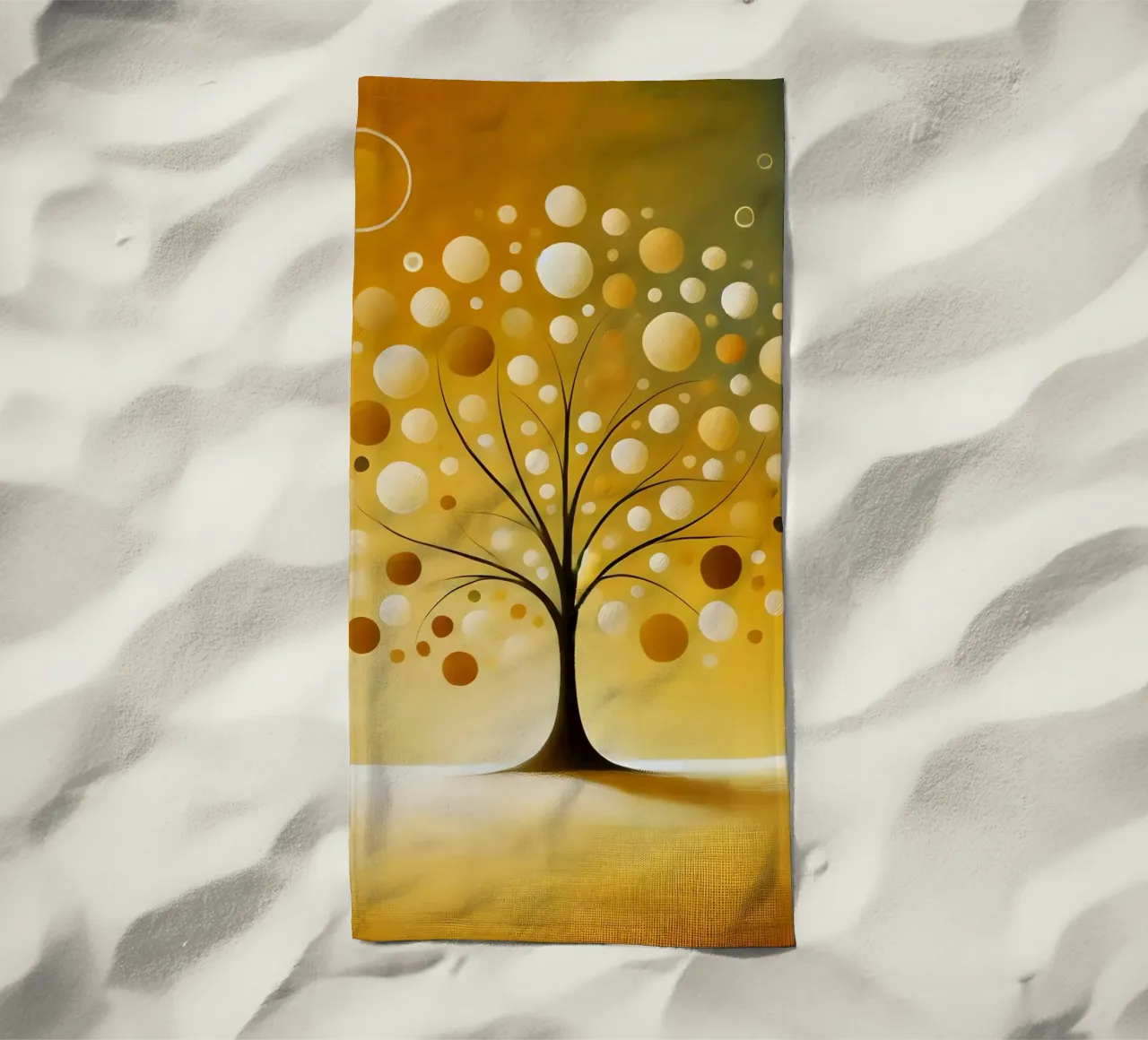 Tree yellow telo mare da spiritual