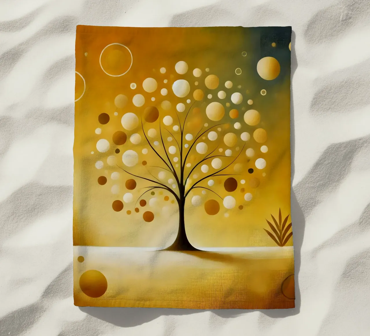 Tree yellow telo mare da spiritual