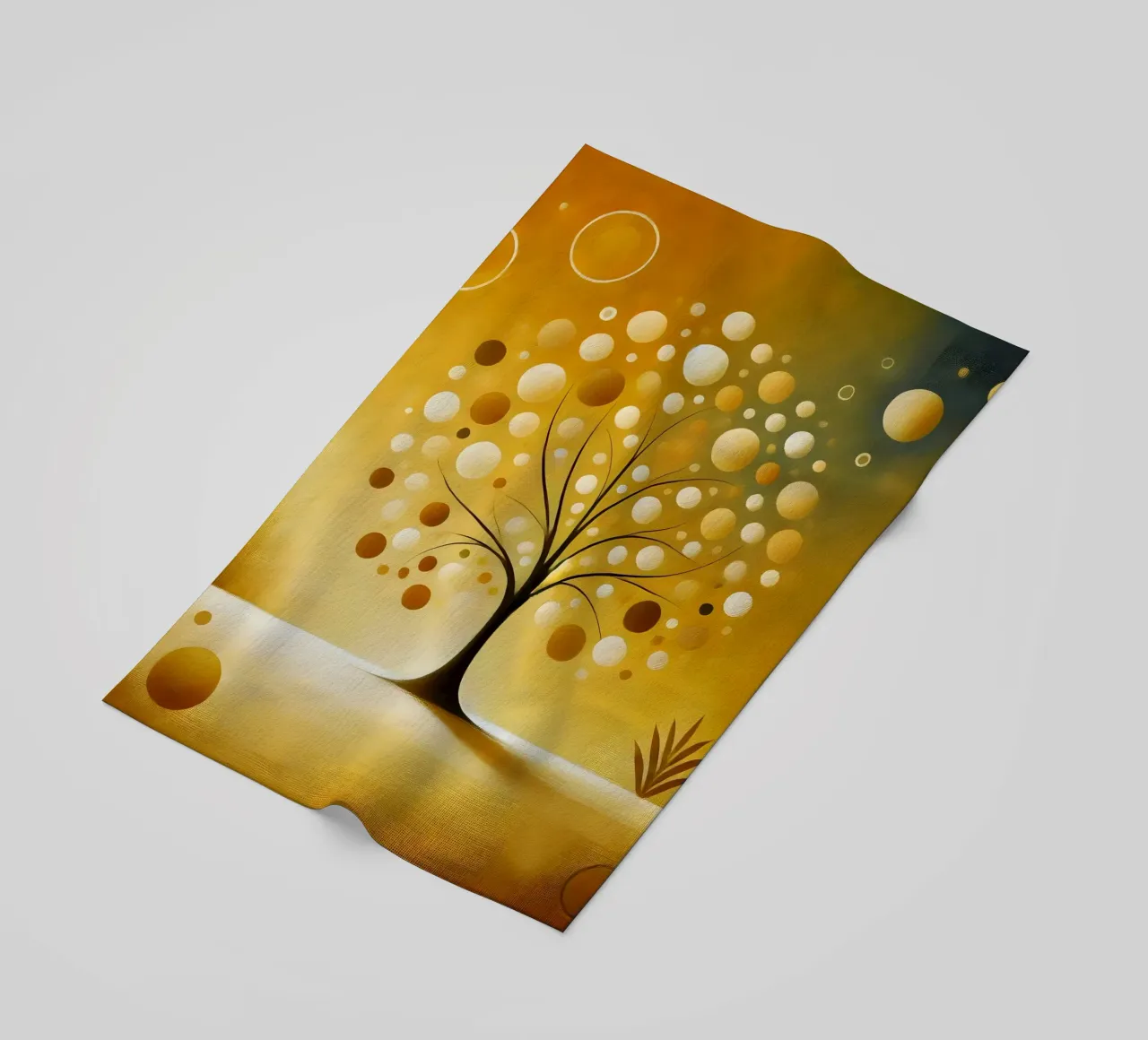 Tree yellow telo mare da spiritual