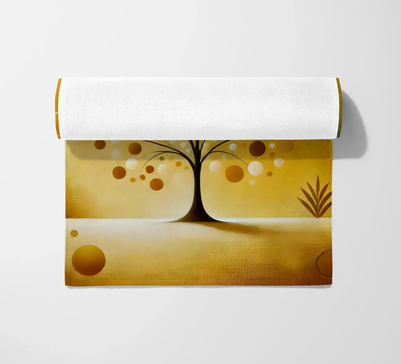 Tree yellow telo mare da spiritual