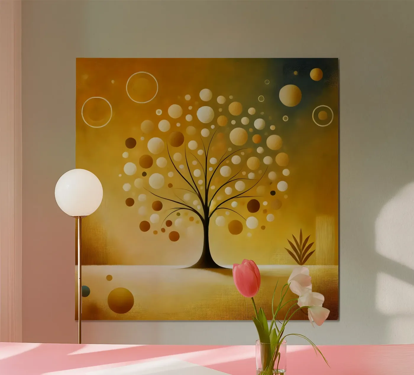 Tree yellow poster de spiritual