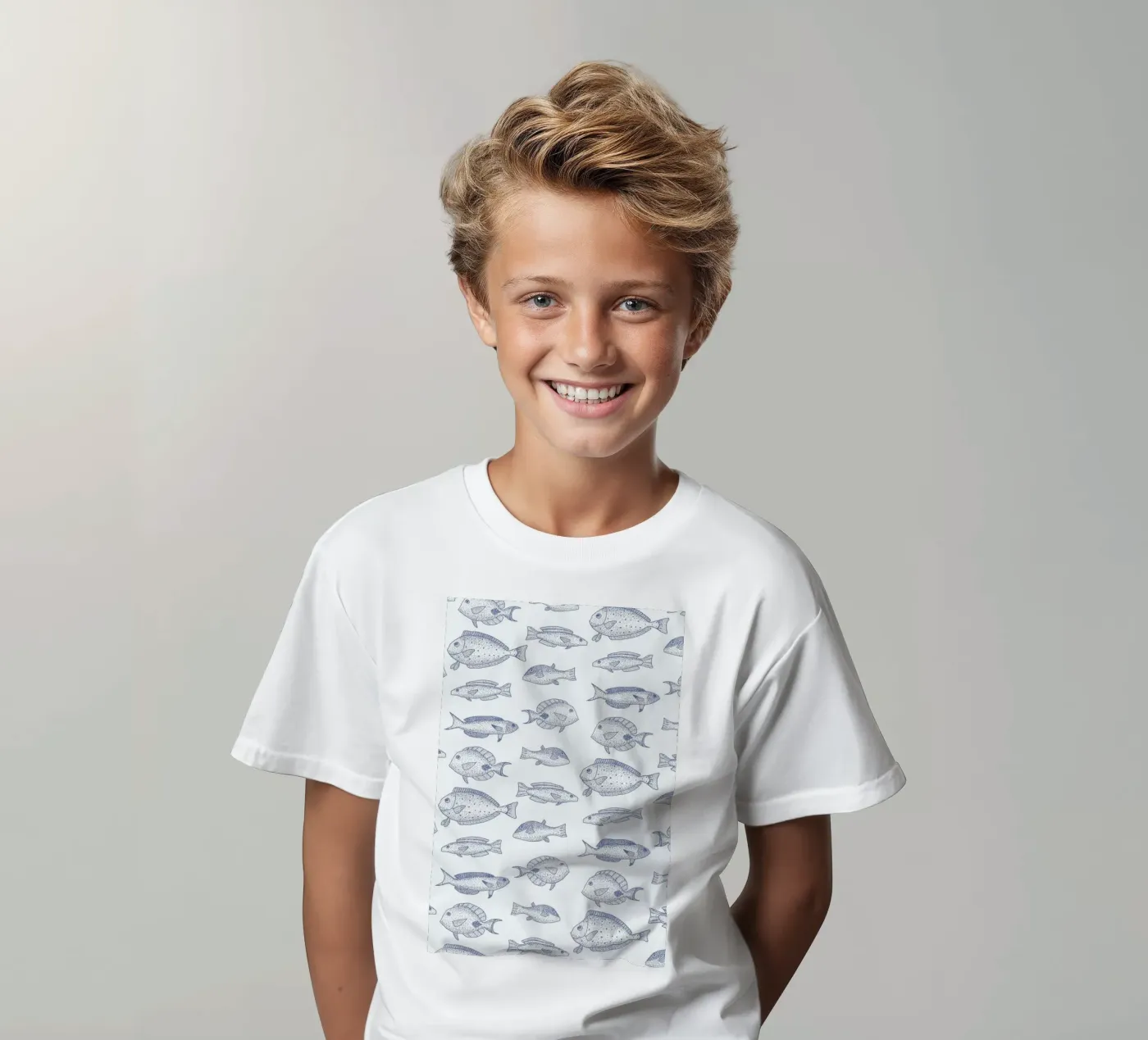 Fish t-shirt bambini da Jana Otto