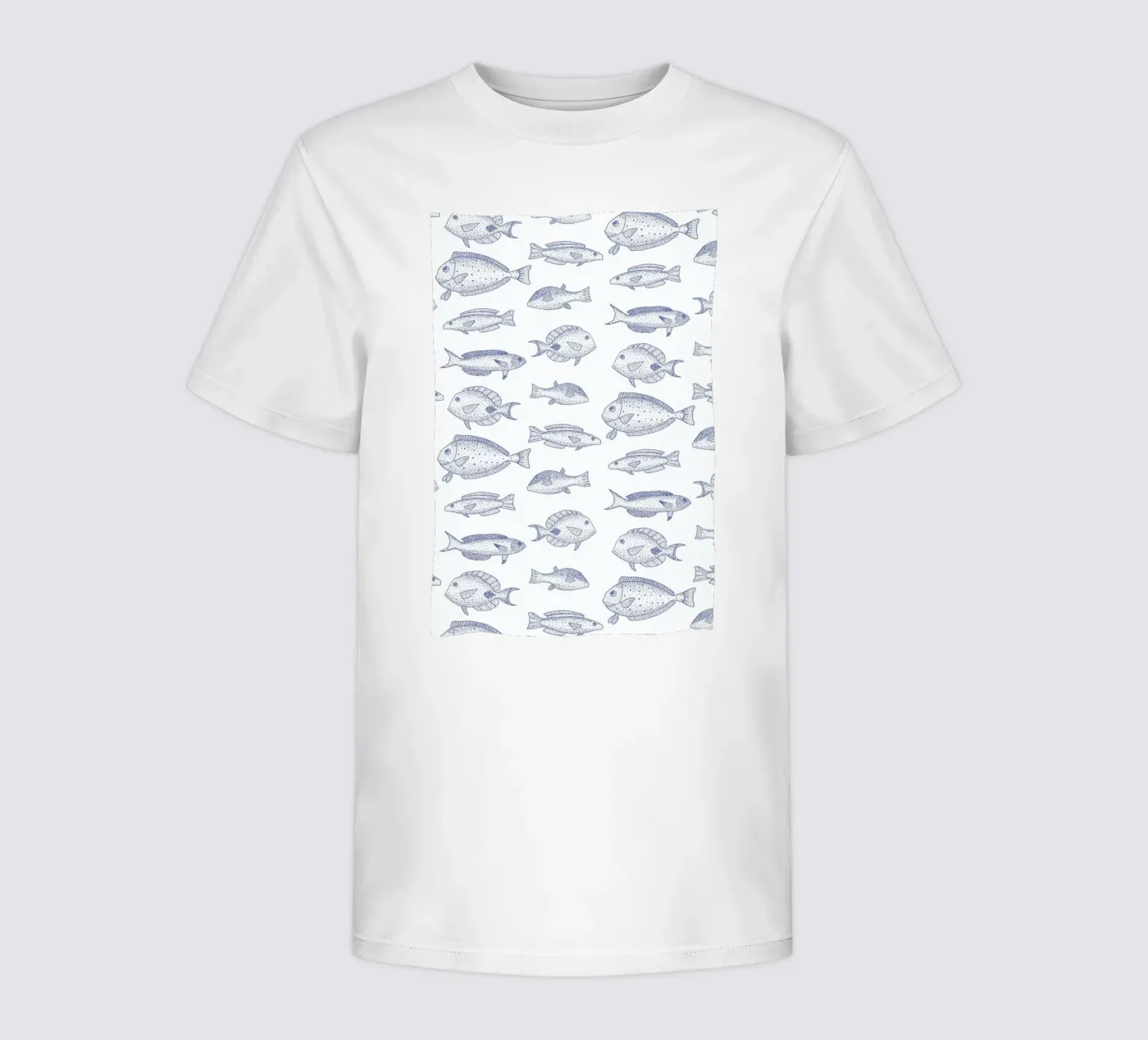 Fish kinder t-shirt van Jana Otto