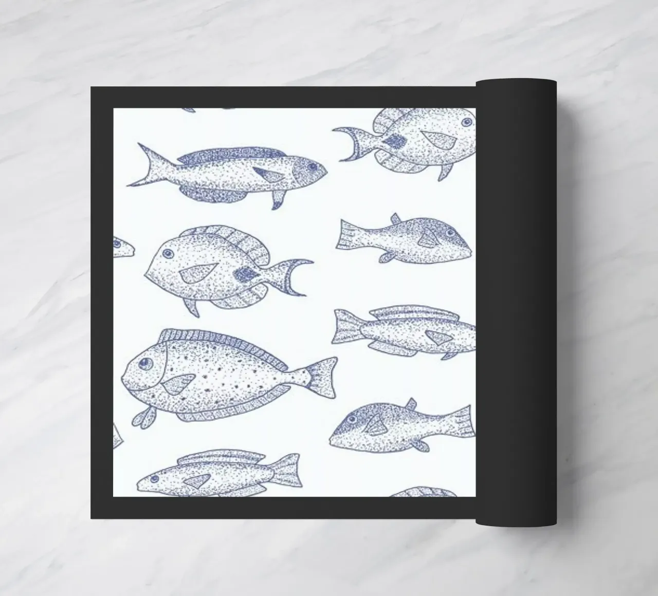 Fish deurmat van Jana Otto