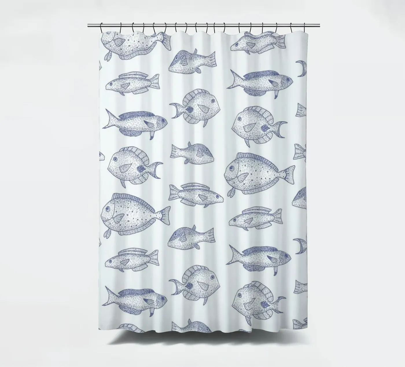 Fish Duschvorhang von Jana Otto