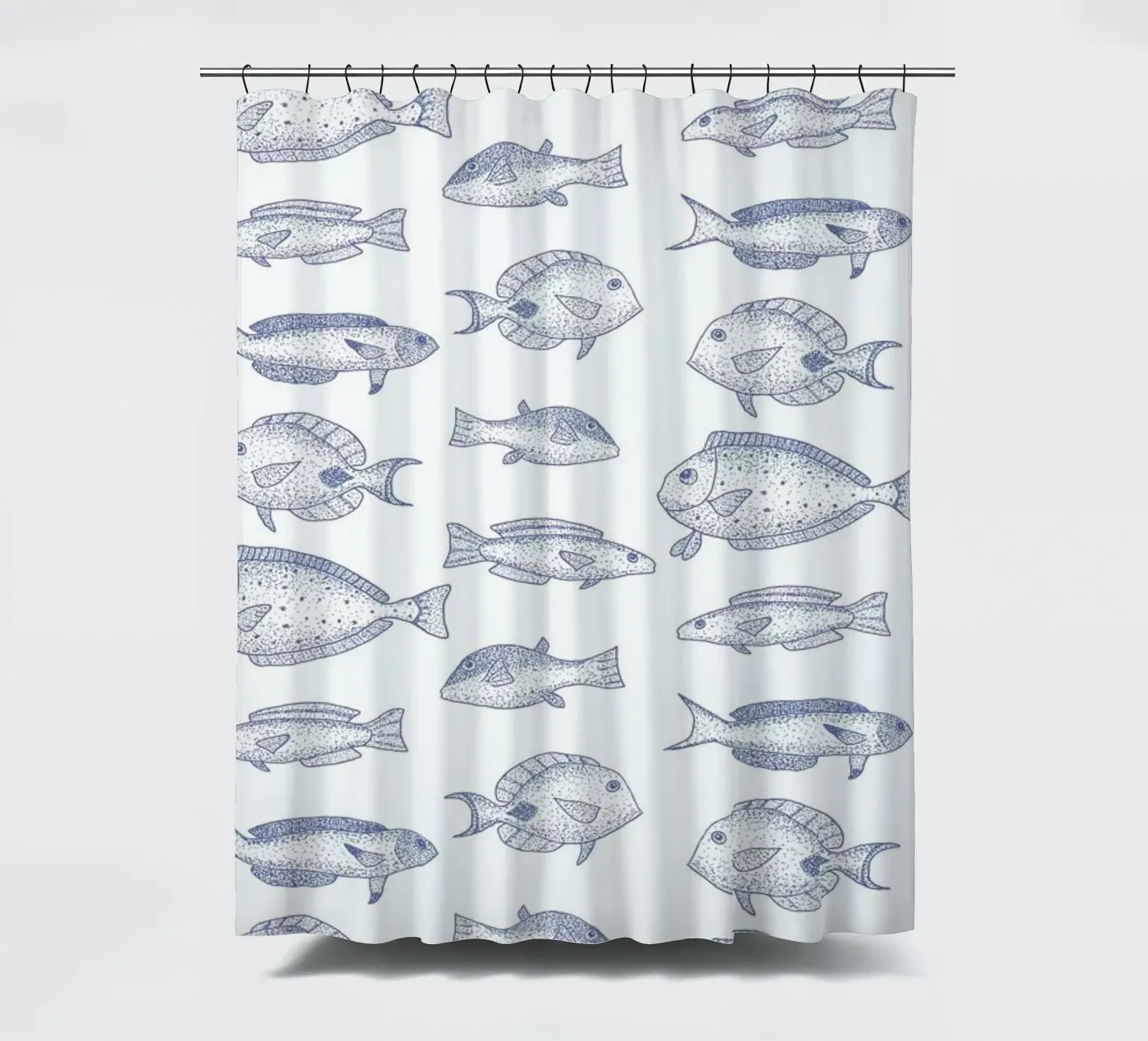 Fish Duschvorhang von Jana Otto