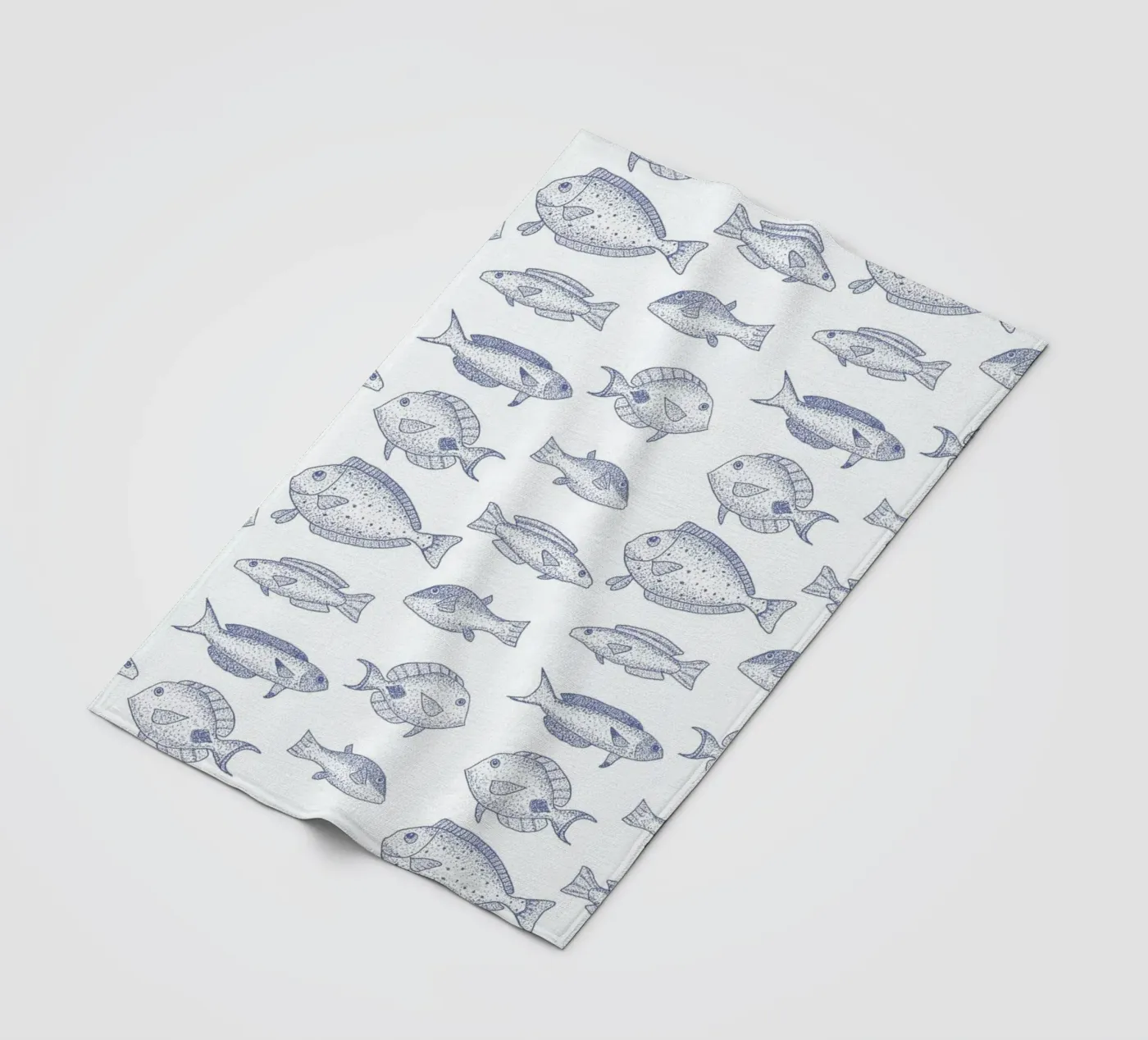 Fish coperta in pile da Jana Otto