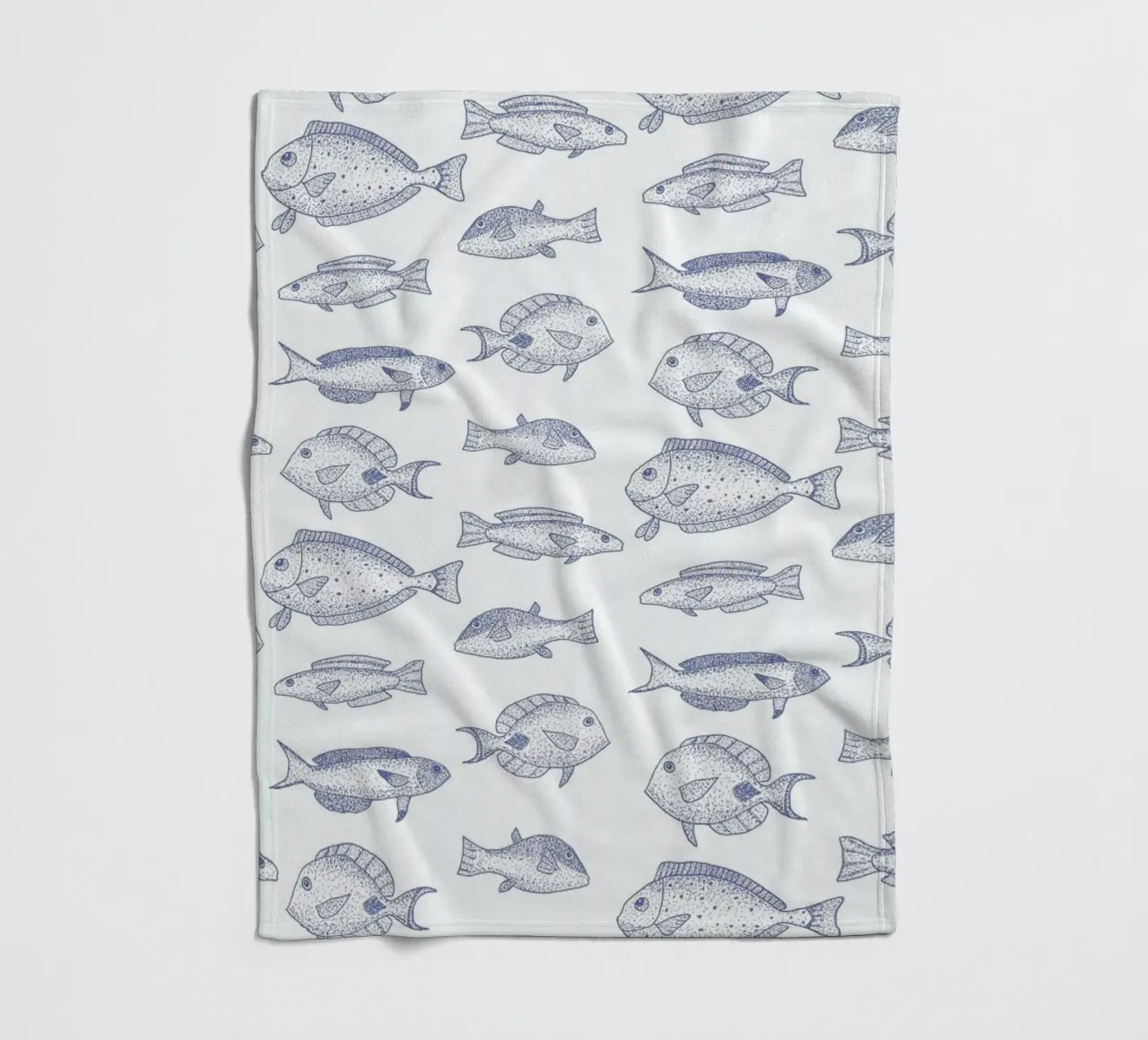 Fish coperta in pile da Jana Otto