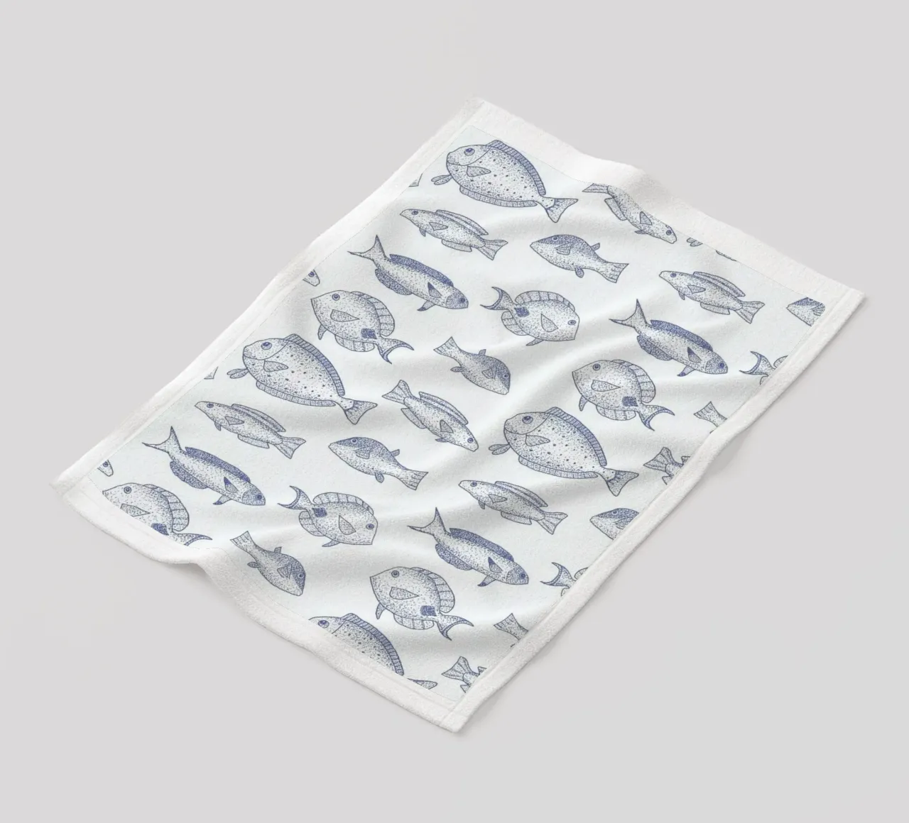 Fish fleecedeken van Jana Otto