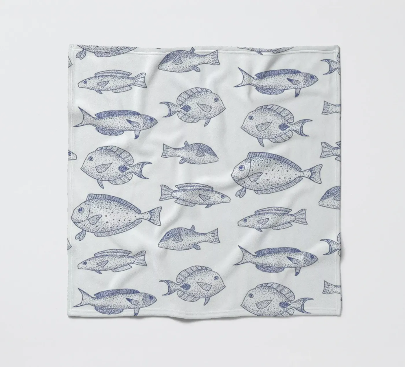 Fish fleece blanket by Jana Otto