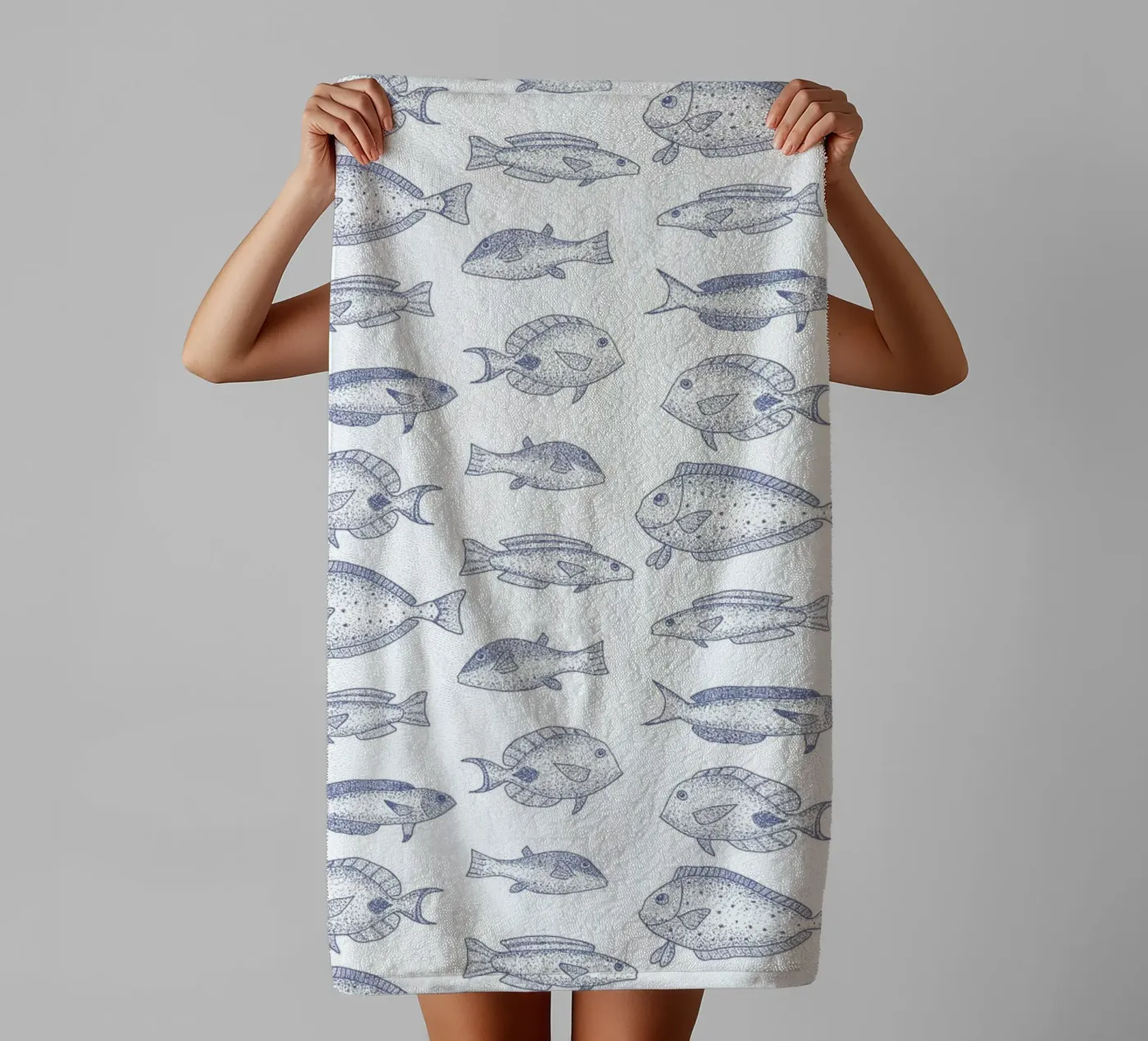 Fish asciugamano da bagno da Jana Otto