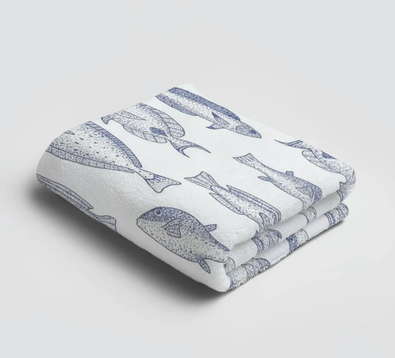 Fish towel by Jana Otto
