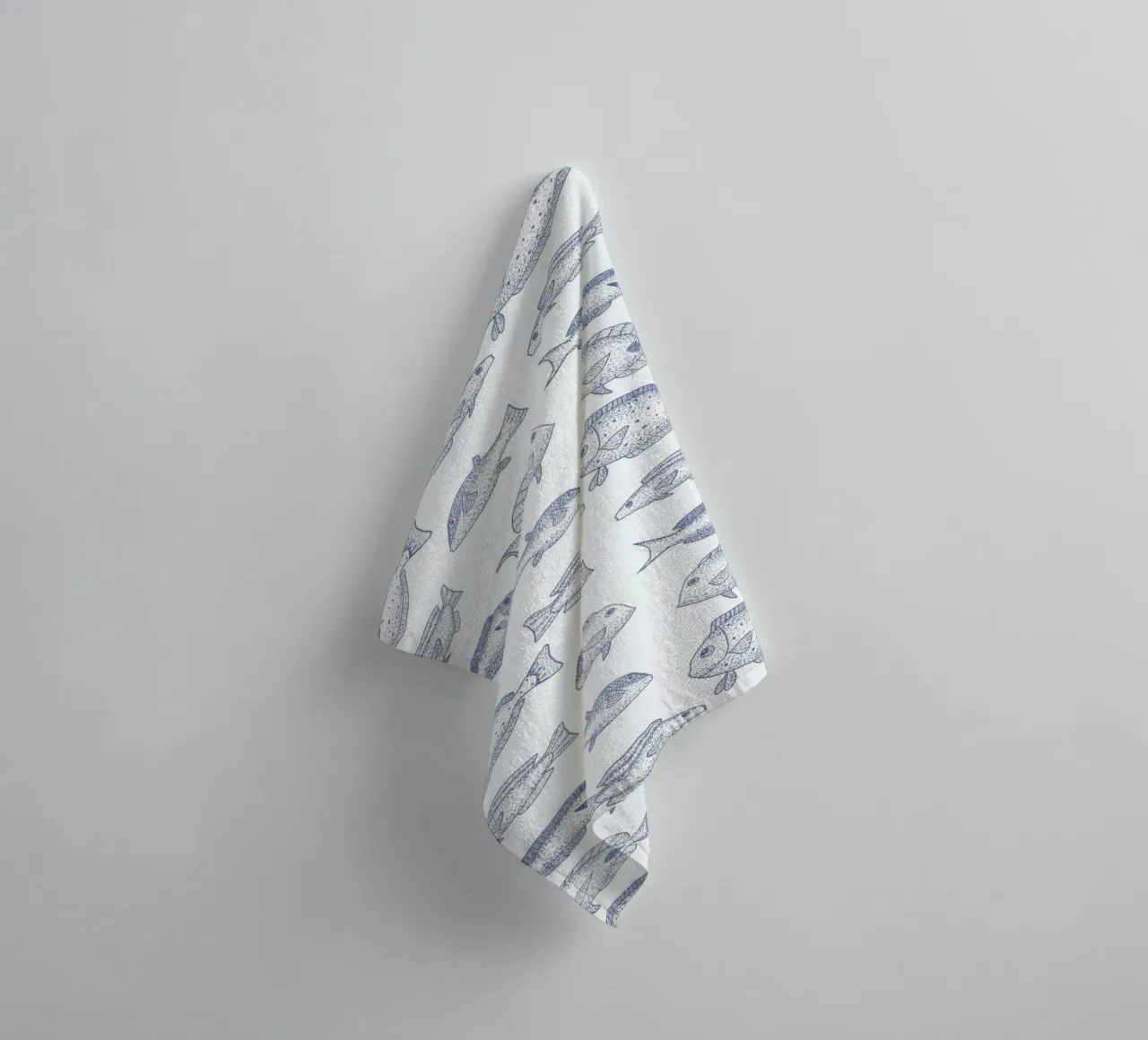 Fish towel by Jana Otto