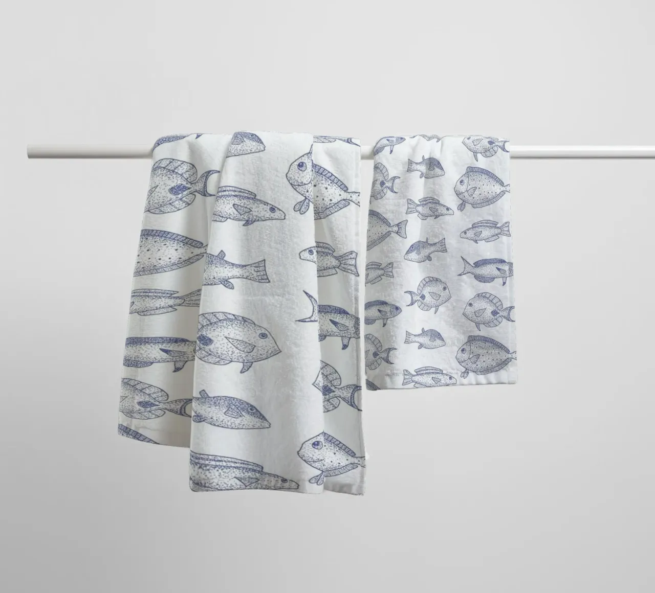 Fish towel by Jana Otto