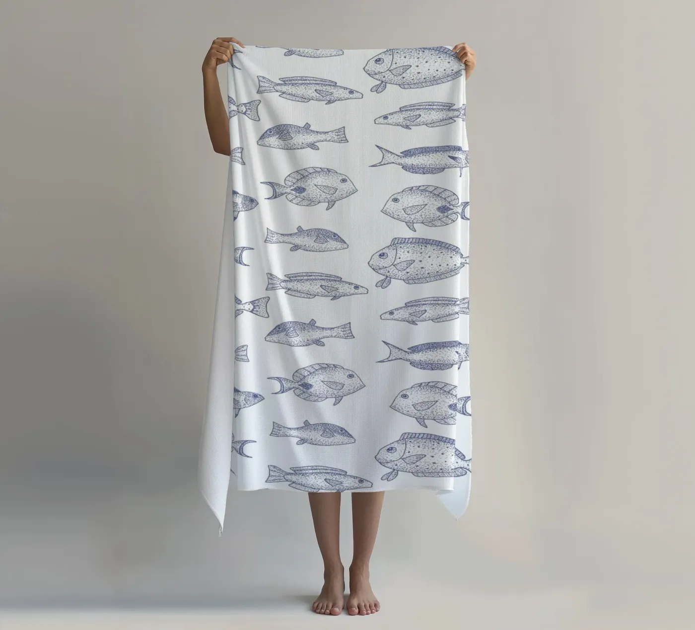 Fish serviette de plage de Jana Otto