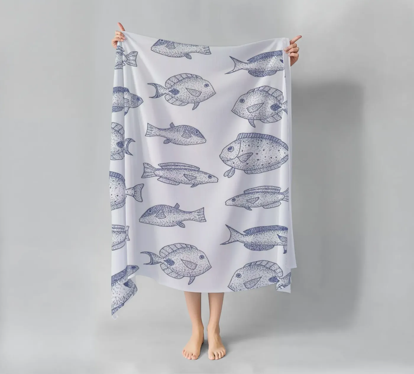 Fish serviette de plage de Jana Otto