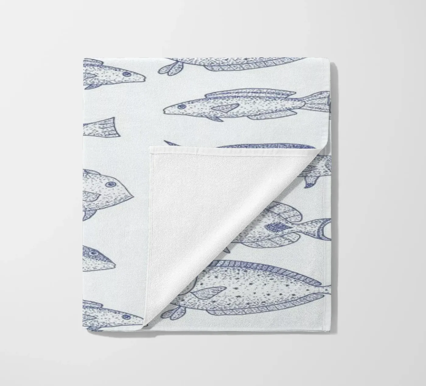 Fish Strandtuch von Jana Otto