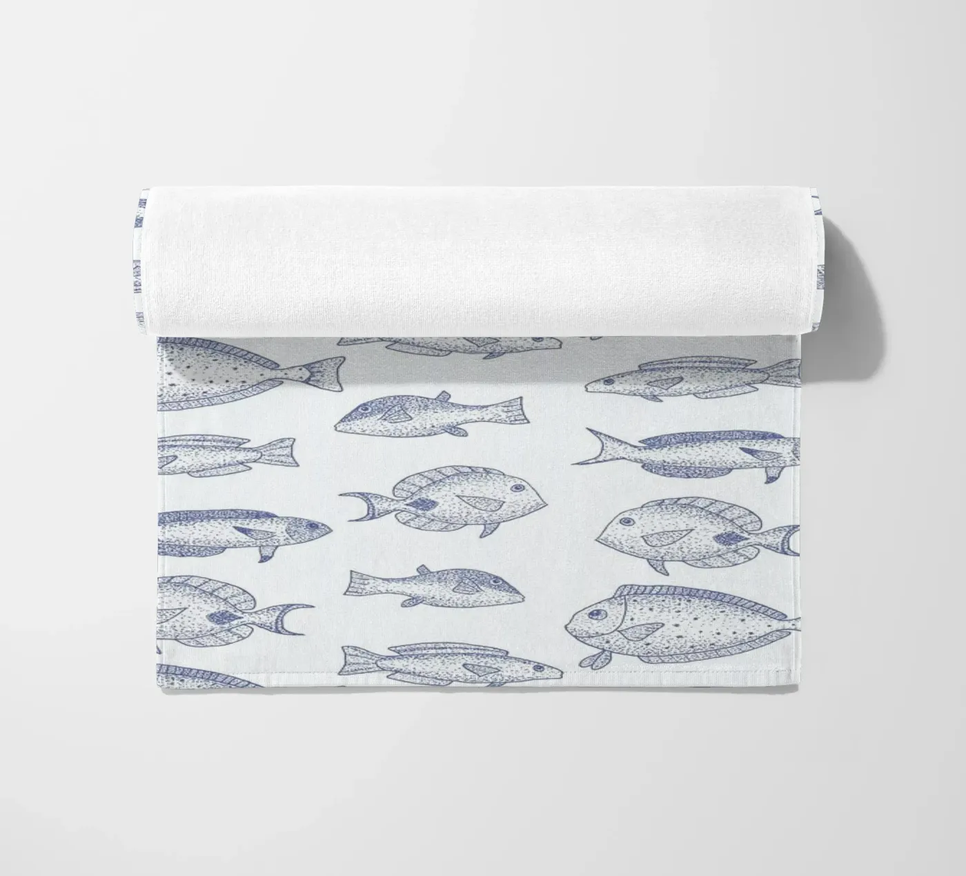 Fish Strandtuch von Jana Otto