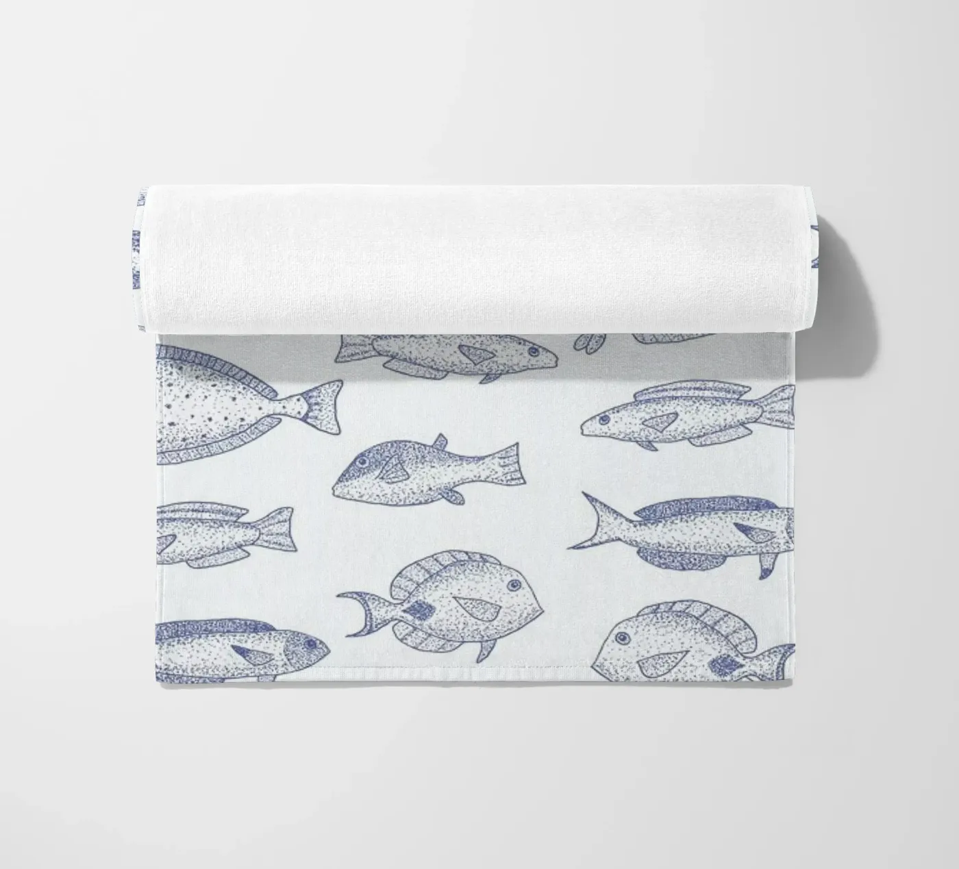 Fish Strandtuch von Jana Otto