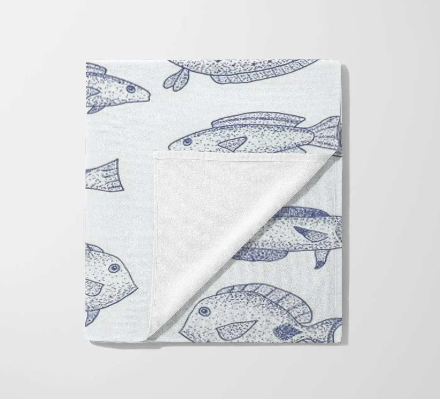 Fish Strandtuch von Jana Otto