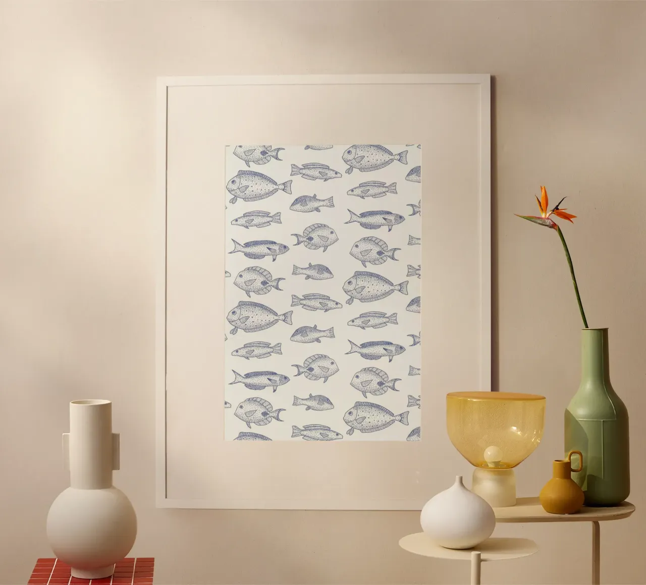 Fish carta hahnemühle da Jana Otto