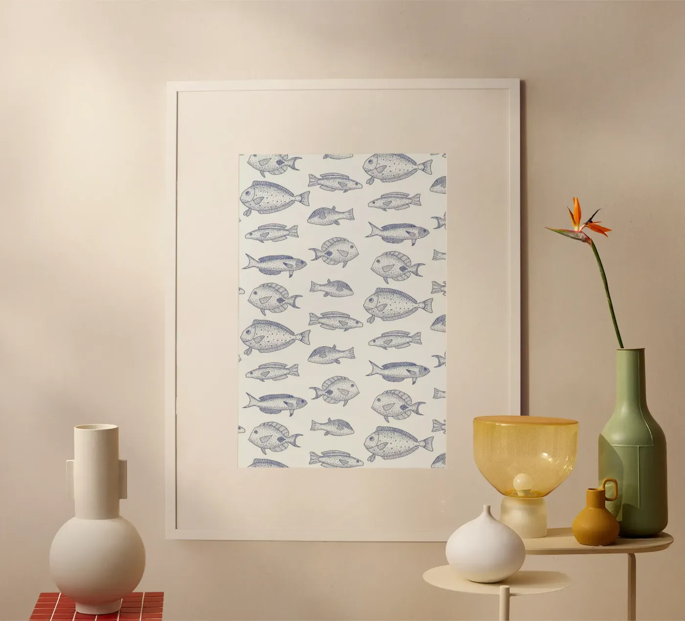 Fish Poster von Jana Otto