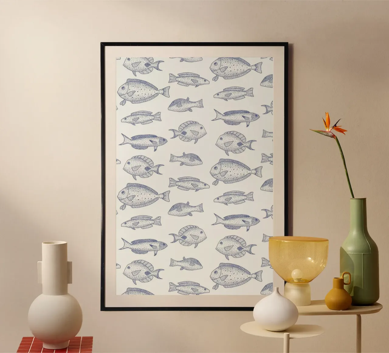 Fish carta hahnemühle da Jana Otto