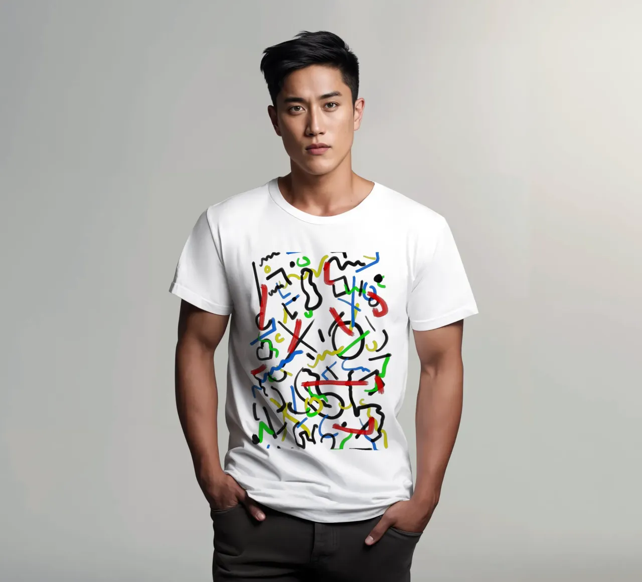 XO Abstract t-shirt da Rezh creations