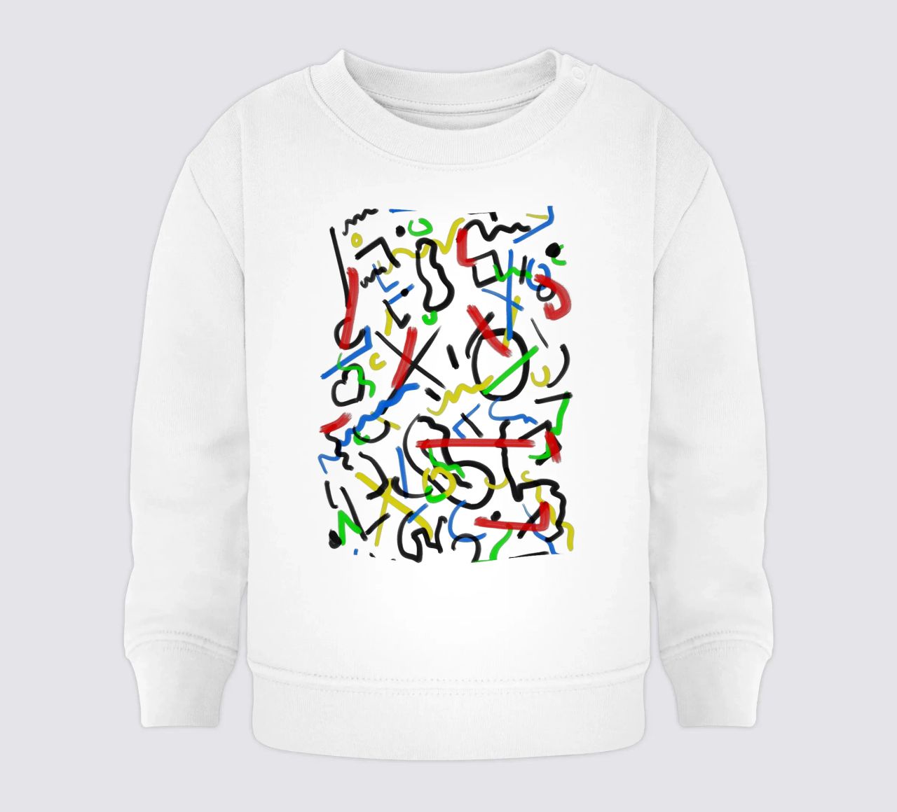XO Abstract felpa neonato da Rezh creations