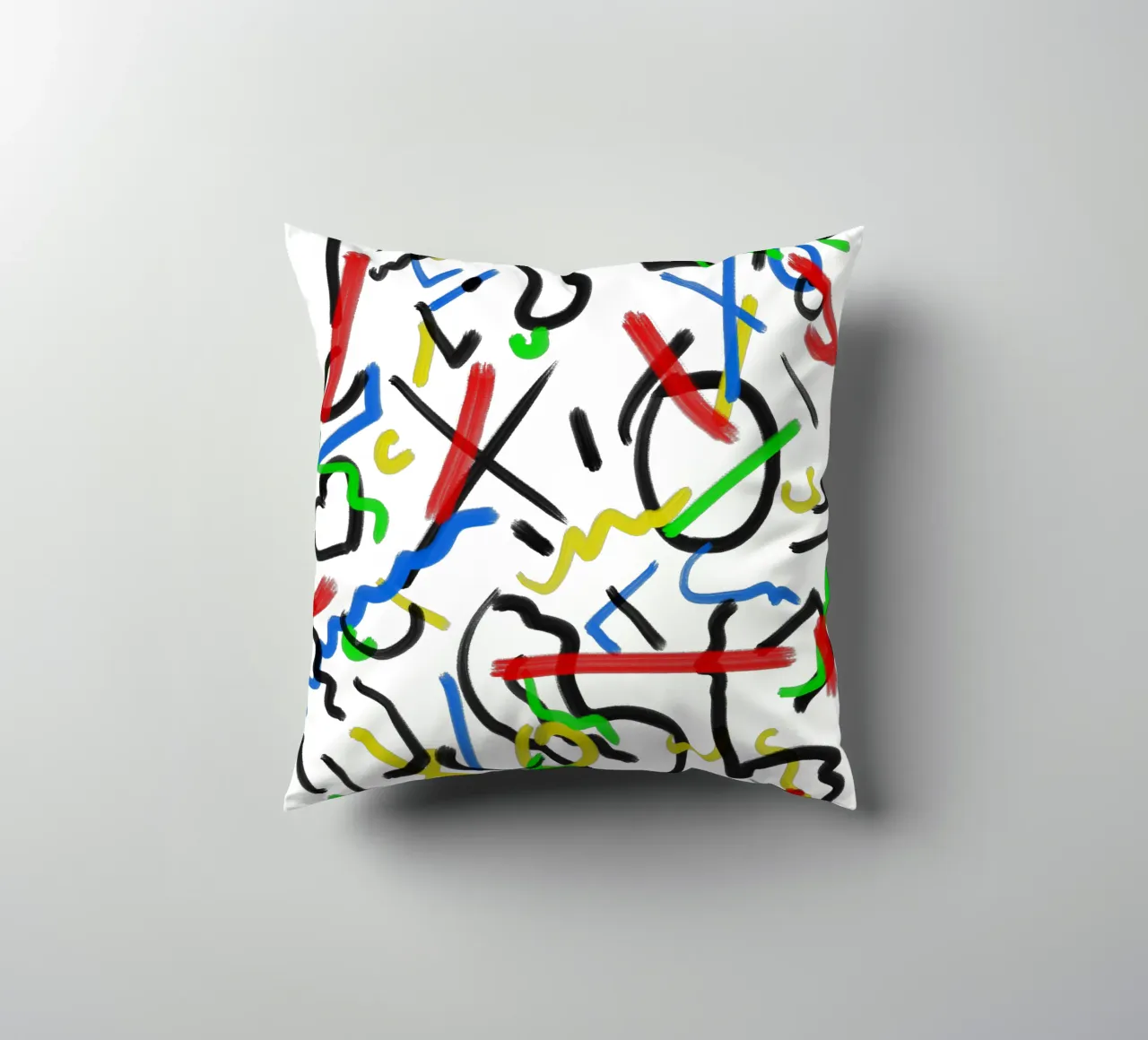 XO Abstract cuscino da Rezh creations