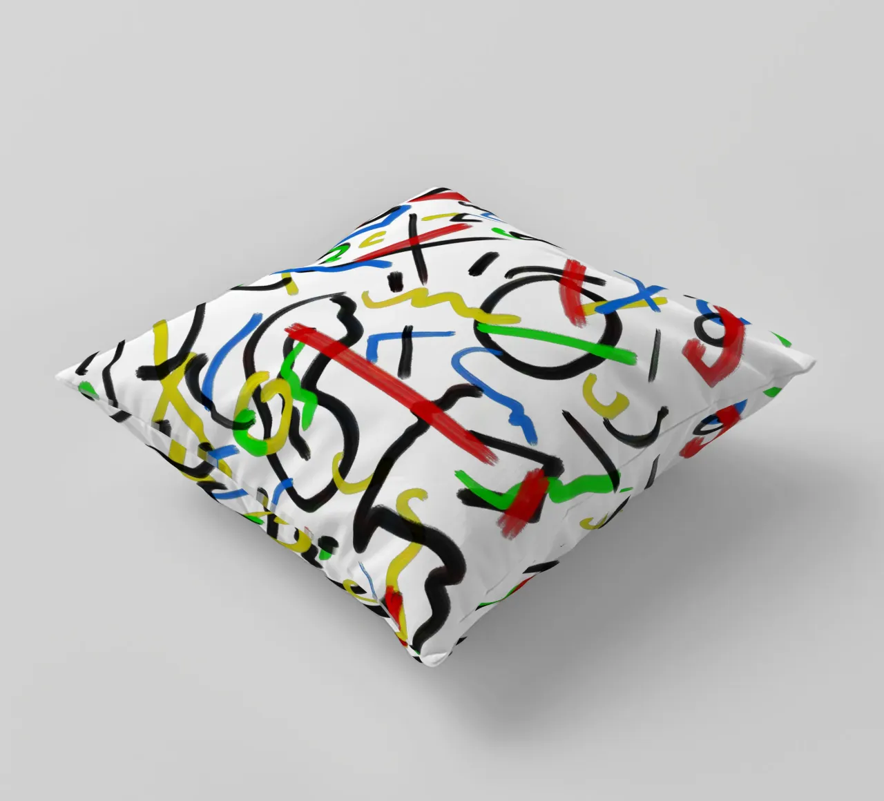 XO Abstract cuscino da Rezh creations
