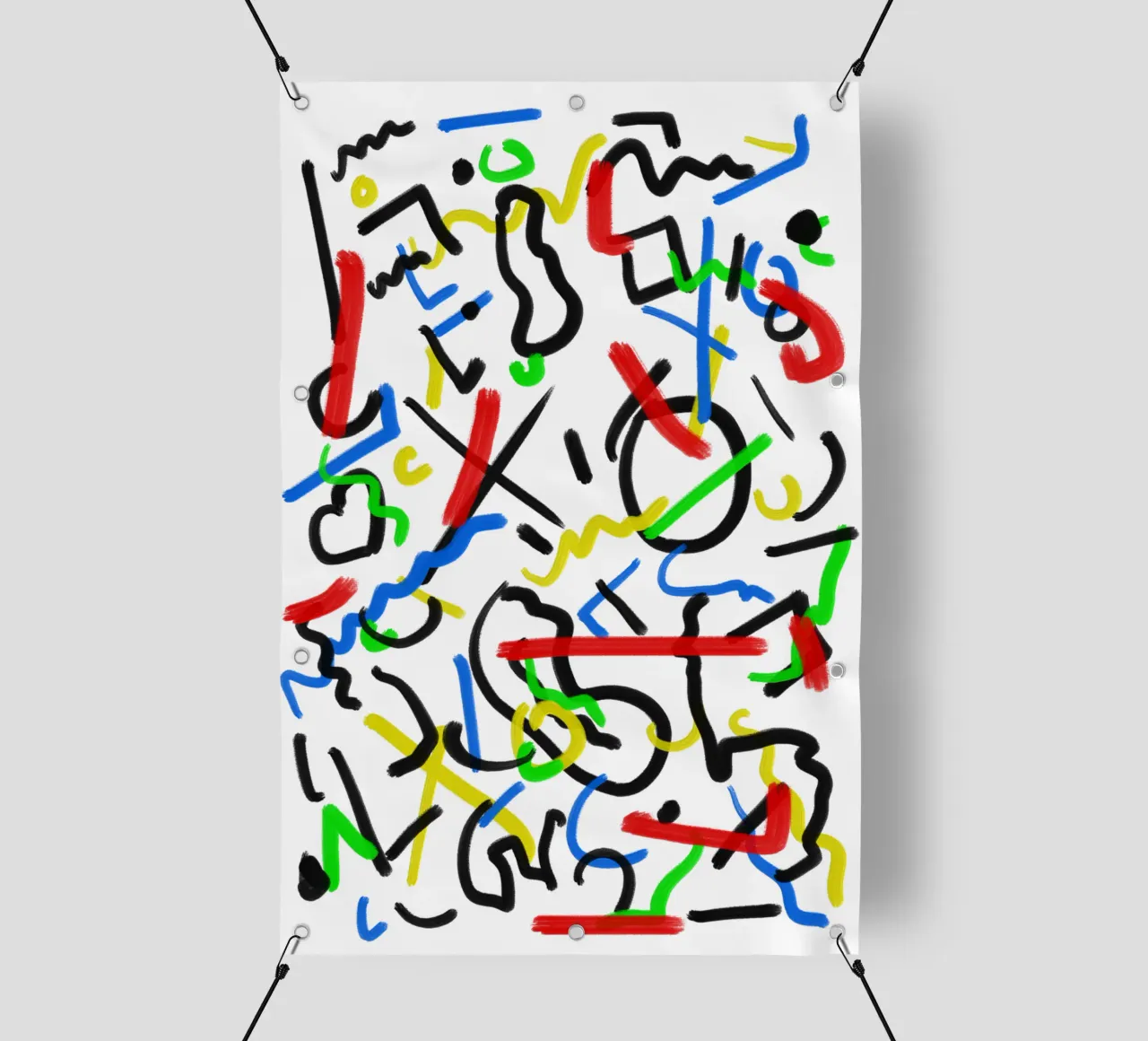 XO Abstract telo in pvc da Rezh creations