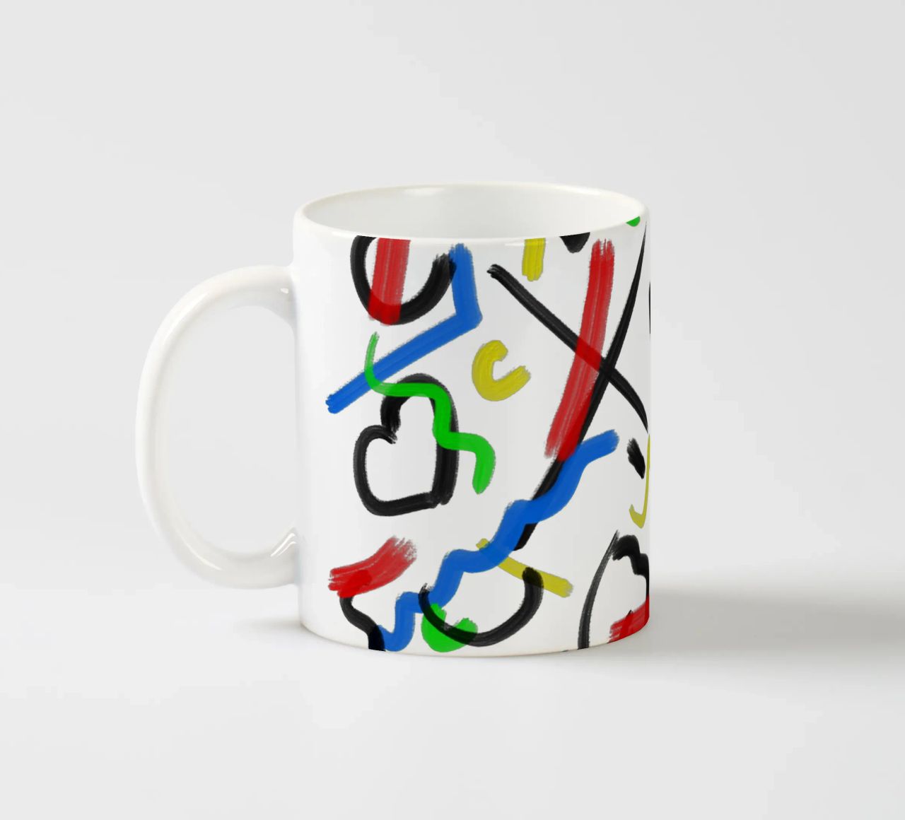XO Abstract tazza in ceramica da Rezh creations