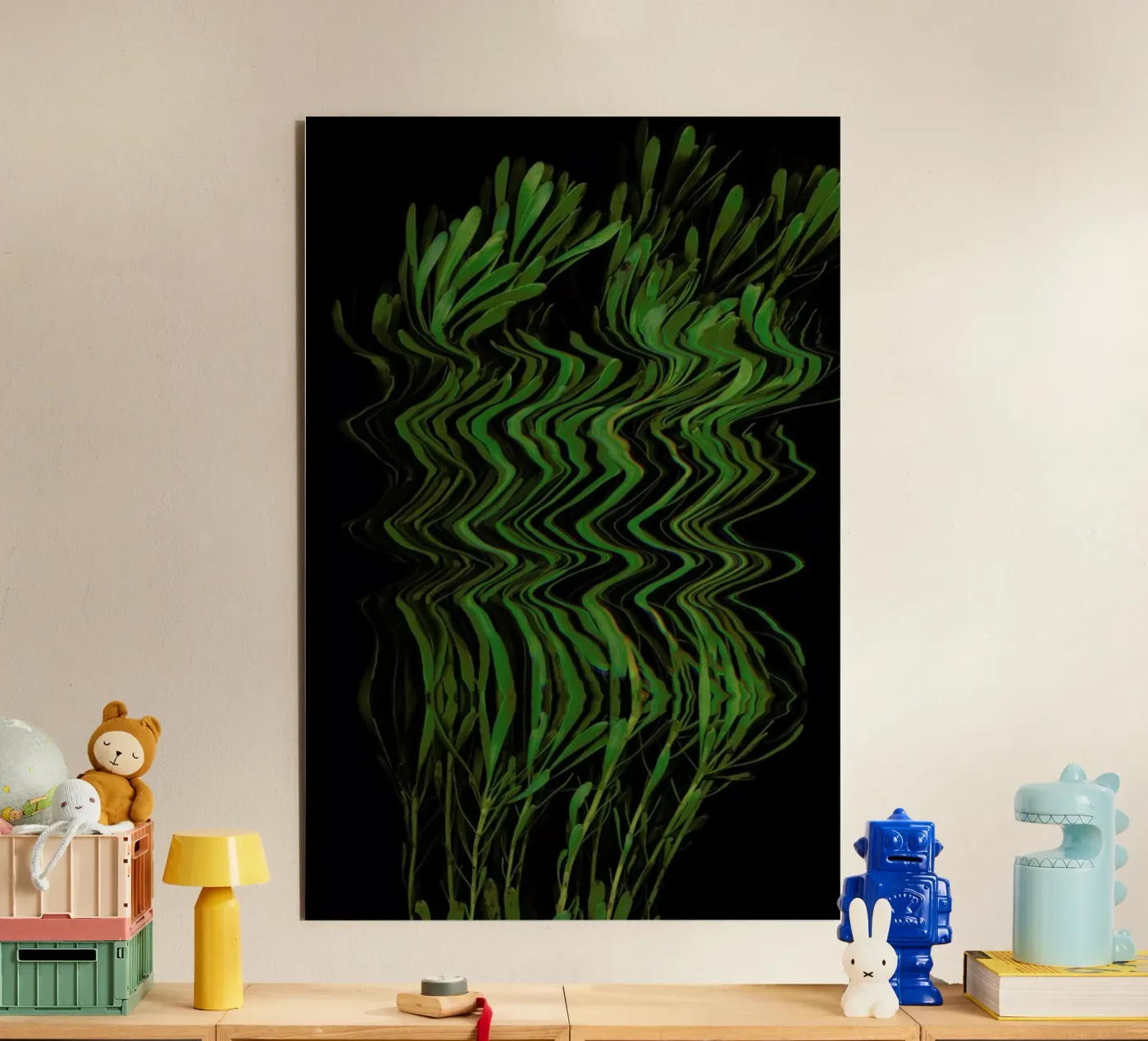 Flora III forex plate by Jana Otto
